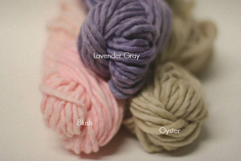 sp44 Single Ply Bulky Chunky Merino Yarn Hand Dyed Mini Skein