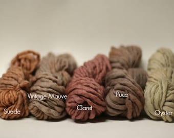 Thick and Thin Slub Merino Yarn TTS(tm) 33 Mini Skein