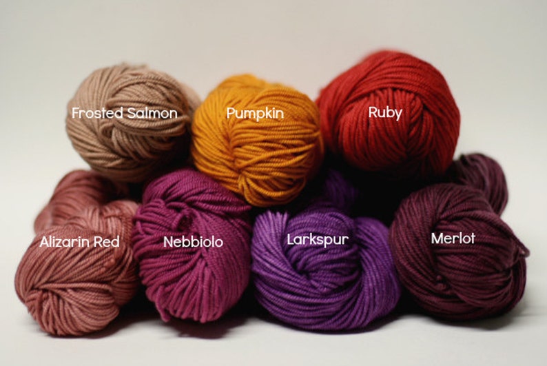 MCN Sport Sock Yarn Hand dyed painted Superwash Merino Etsy