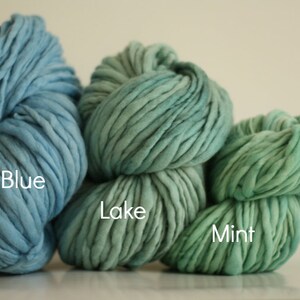 Thick Thin Merino Yarn Slub Yarn TTS ttstm image 3