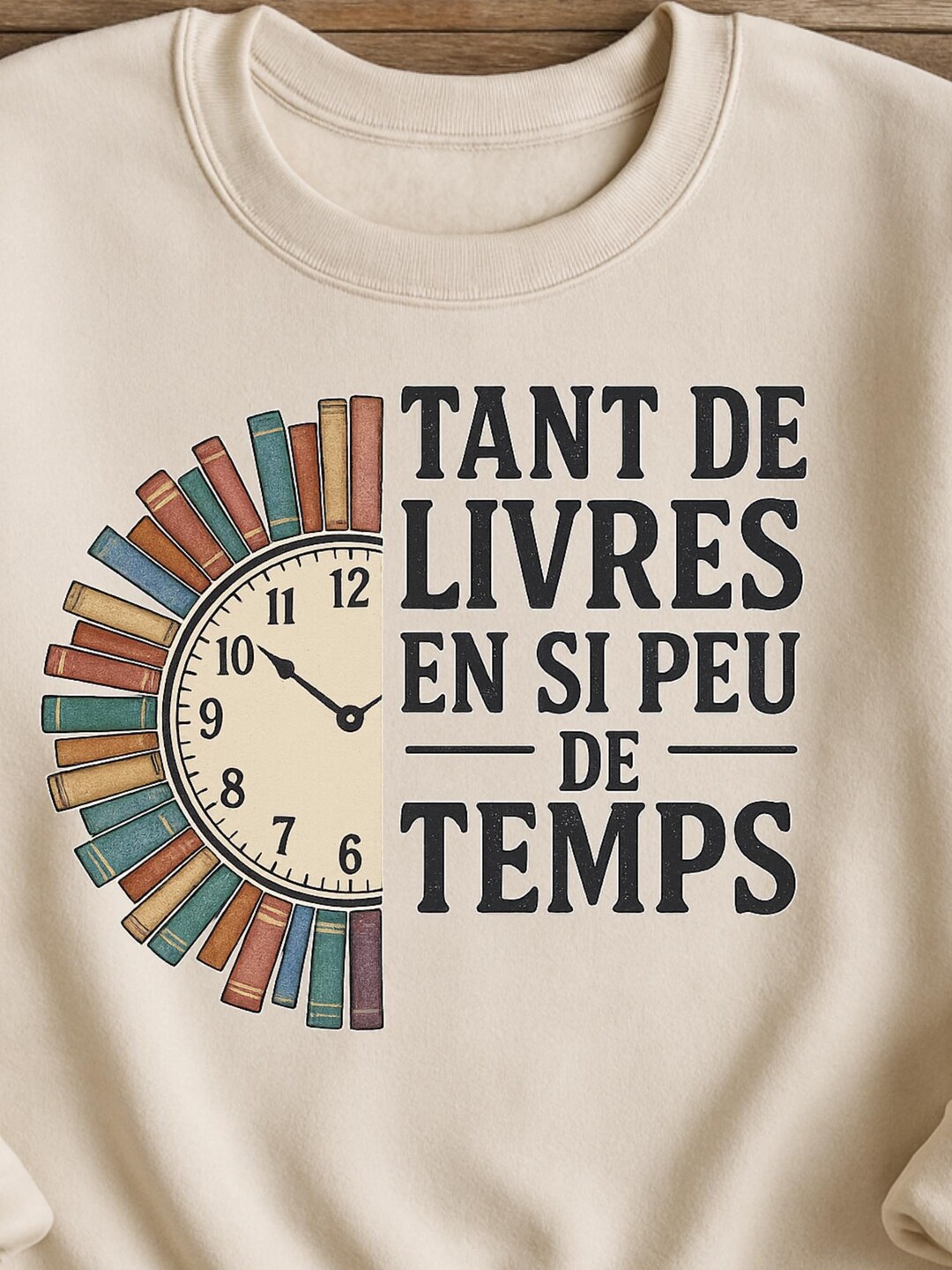 Bookish Clock PNG: Retro Books Design (digital Download) - Etsy