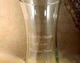Personalized Gathering Vase