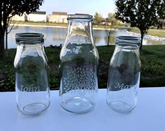 Personalized Eclectic Unity Sand Ceremony Set - Set of 3