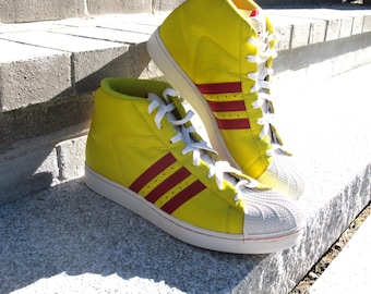 Vintage 2004 Adidas Pro Model McDonald's High Tops - Size US 13