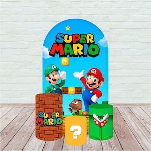 Bothers Games Arch Backdrop and Cylinder Covers