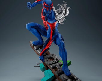 Spider Hero STL | Spider Hero 3D Print Figurine | Web Swing Hero STL File | Spider Vigilante Stl Model | Spider Hero 3D Print Figurine