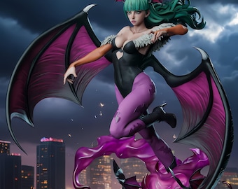 Succubus Queen STL | Nocturne Enchantress 3D Print Figurine (Digital Download)