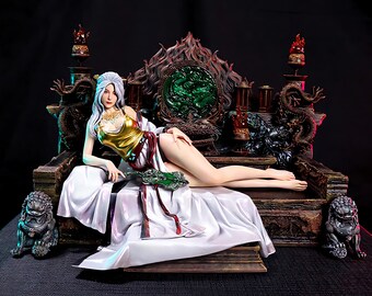 Demonic Rakshasi Queen STL | Dark Goddess Fantasy Figurine (Digital Download)