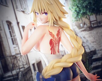 Holy Banner Knight STL File | Anime Paladin Waifu STL | 3D Print Figurine STL Model | Saint Warrior Maiden Stl 3D Print Figurine