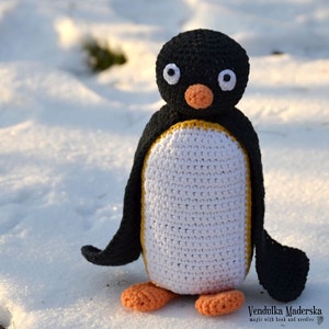Crochet pattern Penguin by VendulkaM amigurumi/ crochet toy, digital pattern, DIY, pdf image 1