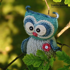 Crochet pattern - Sweet owl by VendulkaM - amigurumi/ crochet toy, digital pattern, DIY, pdf