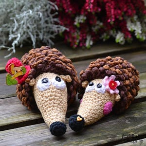 Crochet pattern - Hedgehog - Crochet decoration by VendulkaM - Amigurumi Pattern/ digital, DIY, pdf