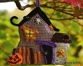 Crochet pattern - Haunted House by VendulkaM - Halloween - Autumn - Home decoration - DIY