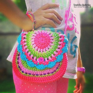 Crochet pattern by VendulkaM - San Francisco crochet purse / digital pattern / DIY, Pdf