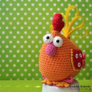 Crochet pattern Easter hen by VendulkaM, amigurumi, crochet toy/digital pattern, DIY, pdf image 3