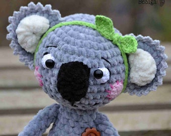 Crochet pattern - Koala by VendulkaM - amigurumi/ crochet toy, digital pattern, DIY, pdf