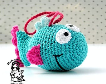 Just only a Fish - crochet pattern, DIY