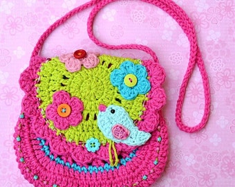 Adorable DIY Birdie Purse - Crochet Pattern