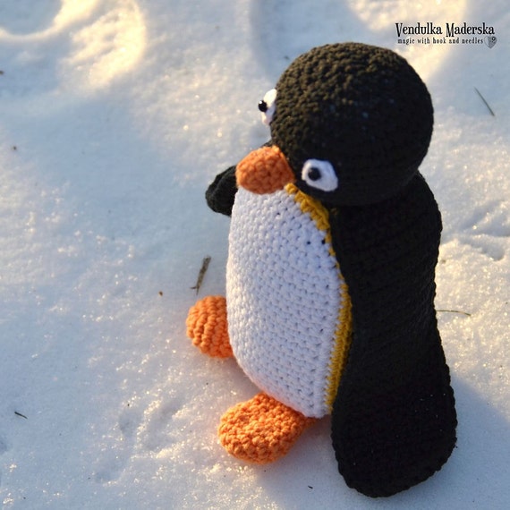 Crochet Pattern - Penguin by Vendulkam - Amigurumi/ Crochet
