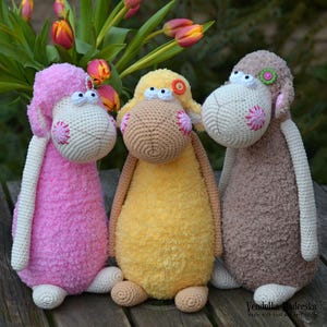 Crochet pattern Spring sheep by VendulkaM Easter decoration / Amigurumi/ crochet toy, digital pattern, DIY, pdf image 2