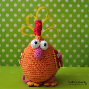 Crochet pattern Easter hen by VendulkaM, amigurumi, crochet toy/digital pattern, DIY, pdf image 2