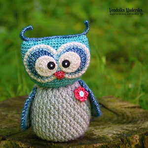 Crochet pattern Sweet owl by VendulkaM amigurumi/ crochet toy, digital pattern, DIY, pdf image 3