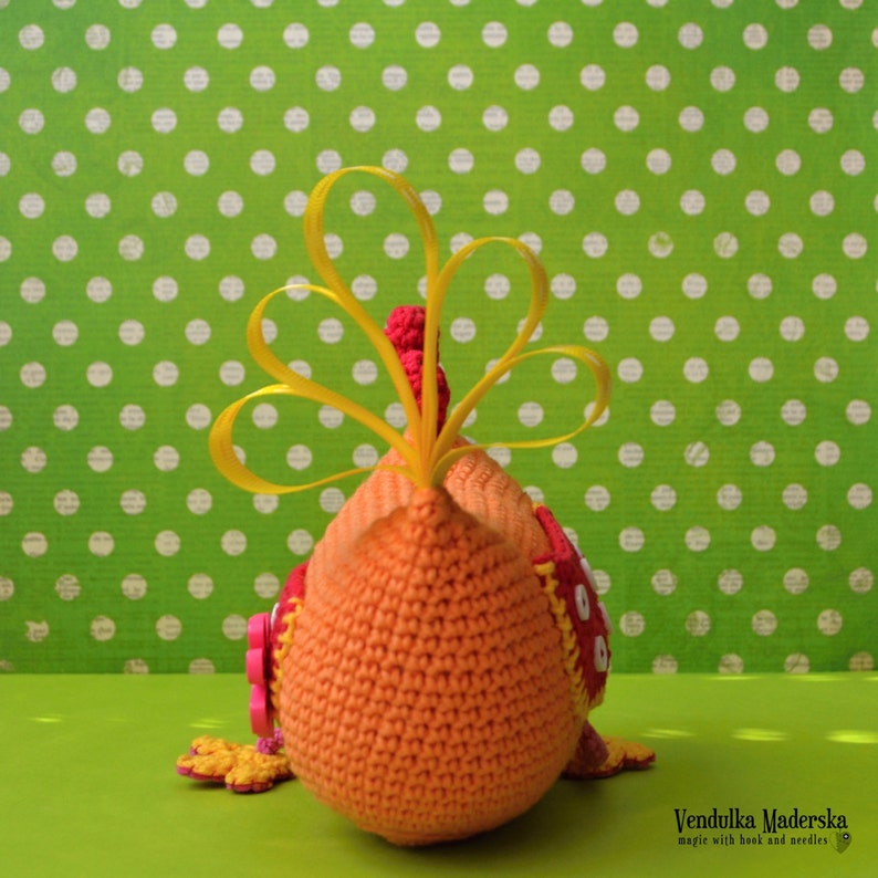 Crochet pattern Easter hen by VendulkaM, amigurumi, crochet toy/digital pattern, DIY, pdf image 4