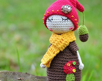 My little Oak hubby - crochet toy pattern, DIY