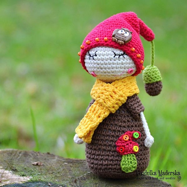 My little Oak hubby - crochet toy pattern, DIY