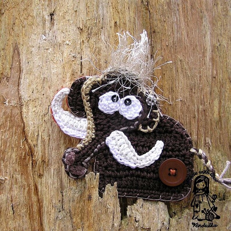 Crochet mammoth pdf pattern DIY image 2