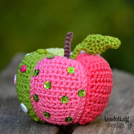 Crochet pattern Patchwork apple / VendulkaM / Autumn / Fall | Etsy