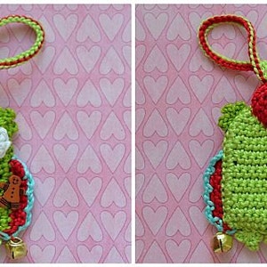 Crochet pattern christmas owl ornament by VendulkaM/ DIY, pdf image 2