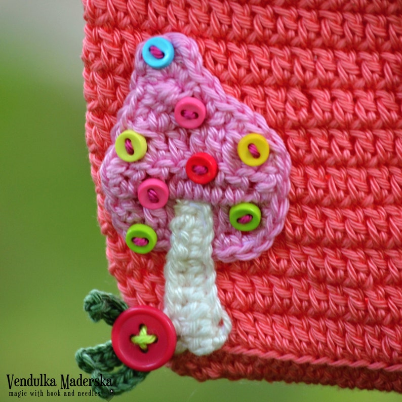 Crochet pattern Little hedgehog purse by VendulkaM Digital pattern DIY/PDF image 2
