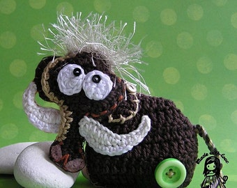 Crochet mammoth  - pdf pattern DIY