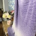 Lavender Clouds Throw Crochet Pattern | Ombre Blanket PDF | Textured Camel Stitch Afghan | Bulky Yarn Halo | PDF Download image 7