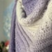 Lavender Clouds Throw Crochet Pattern | Ombre Blanket PDF | Textured Camel Stitch Afghan | Bulky Yarn Halo | PDF Download image 4