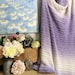 Lavender Clouds Throw Crochet Pattern | Ombre Blanket PDF | Textured Camel Stitch Afghan | Bulky Yarn Halo | PDF Download image 9
