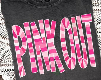 In October We Wear Pink Png, Preppy Breast Cancer Png, Breast Cancer Coquette Png, Retro Spooky Season Png, Breast Cancer Awareness