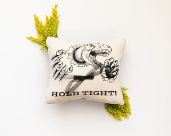 Dinosaur Ring Bearer Pillow Funny Ring Pillow Wedding Ring Dinosaur Wedding Accessories Wedding Ring Holder Dinosaur Wedding Cushion Dino