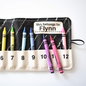 Personalized Crayon Wallet