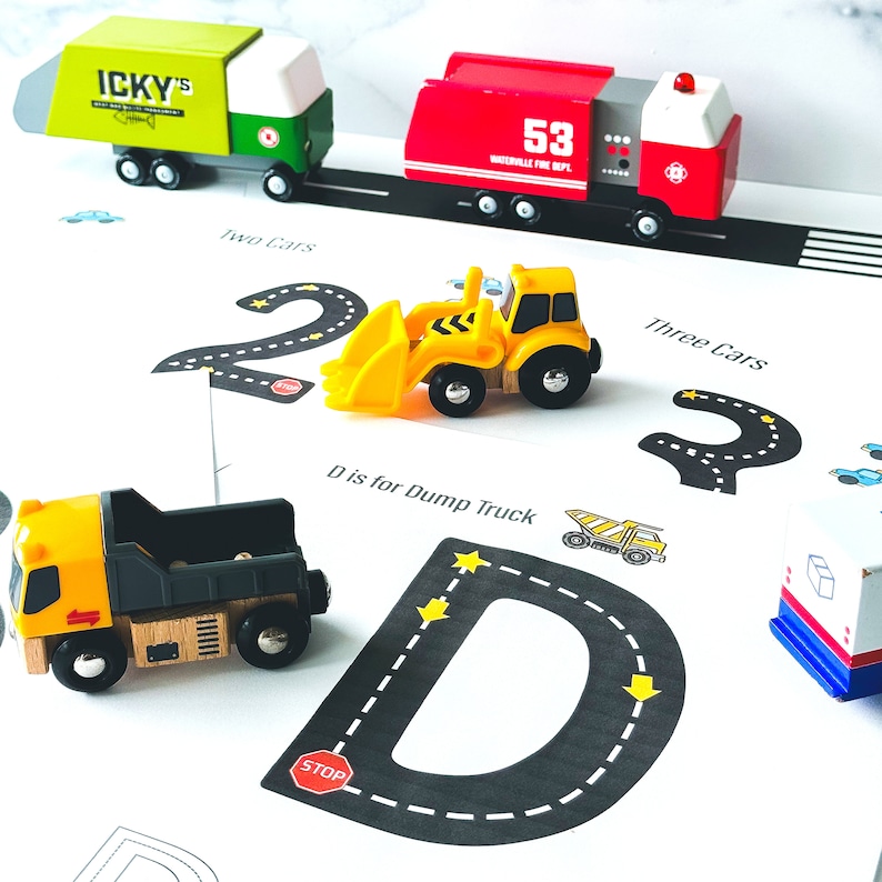 ABC Road Letters