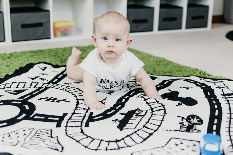 Playroom Rug Tummy Time Mat Activity Mat Organic Area Rug Etsy