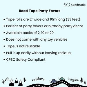 Race Car Party Favors Cars Birthday Party Race Car Birthday Boys Party Favors for Boys Race Car Baby Shower Boys Monster Truck Party Favor image 10