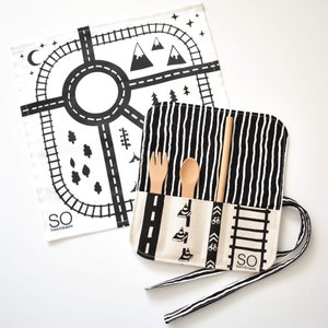 Reusable Utensil Set Kid Zero Waste Kit Travel Utensil Reusable Cutlery Set Organic Cutlery Set Travel Cutlery On The Go Utensil Set Toddler