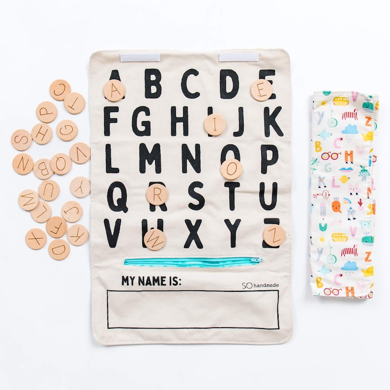 Alphabet Sensory Toys