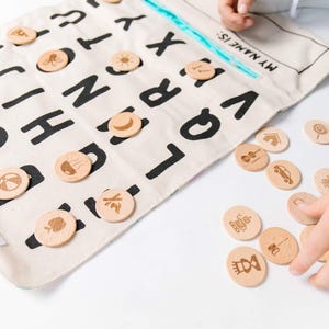 Sensory Alphabet Sounds play mat