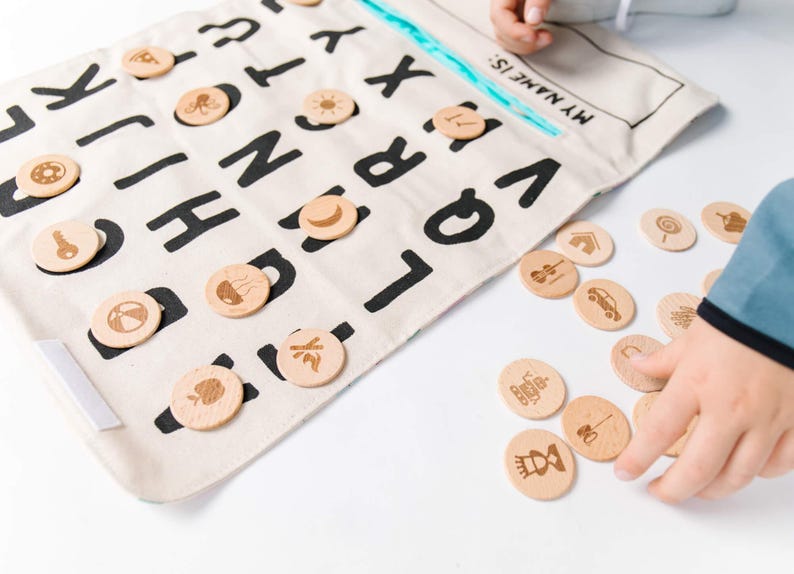 Sensory Alphabet Sounds play mat