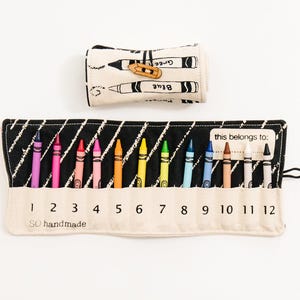 Pre School Crayon Roll