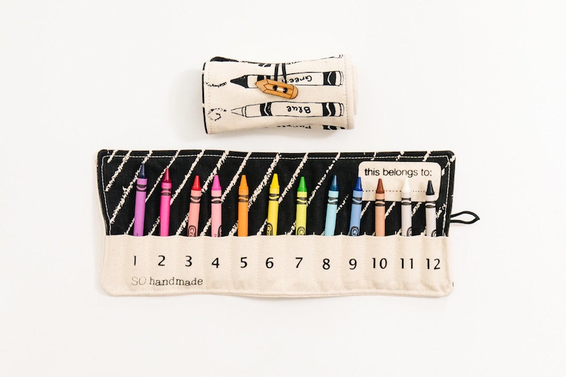 Pre School Crayon Roll