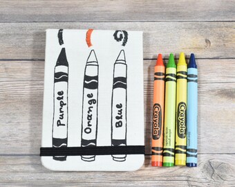 Kids Notebook, stocking stuffer, Gifts under 15, school supplies, kids journal, handmade notebook, kids notepad, small book, cute notepad